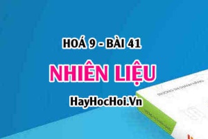 Nhiên liệu là gì? cách phân loại nhiên liệu và sử dụng nhiên liệu hiệu quả - Hoá 9 bài 41